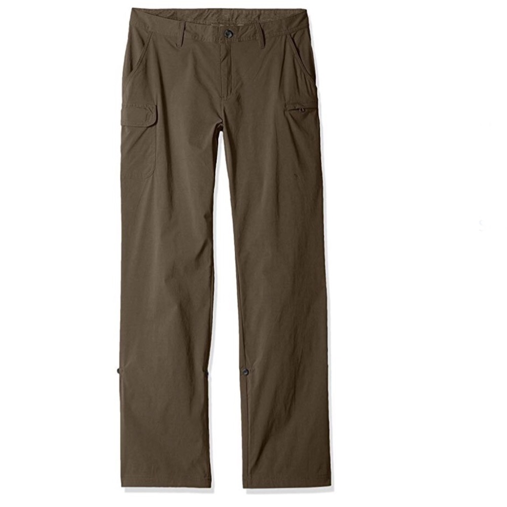 Solstice Stretch Roll Up Pants Bark NWT Size 6